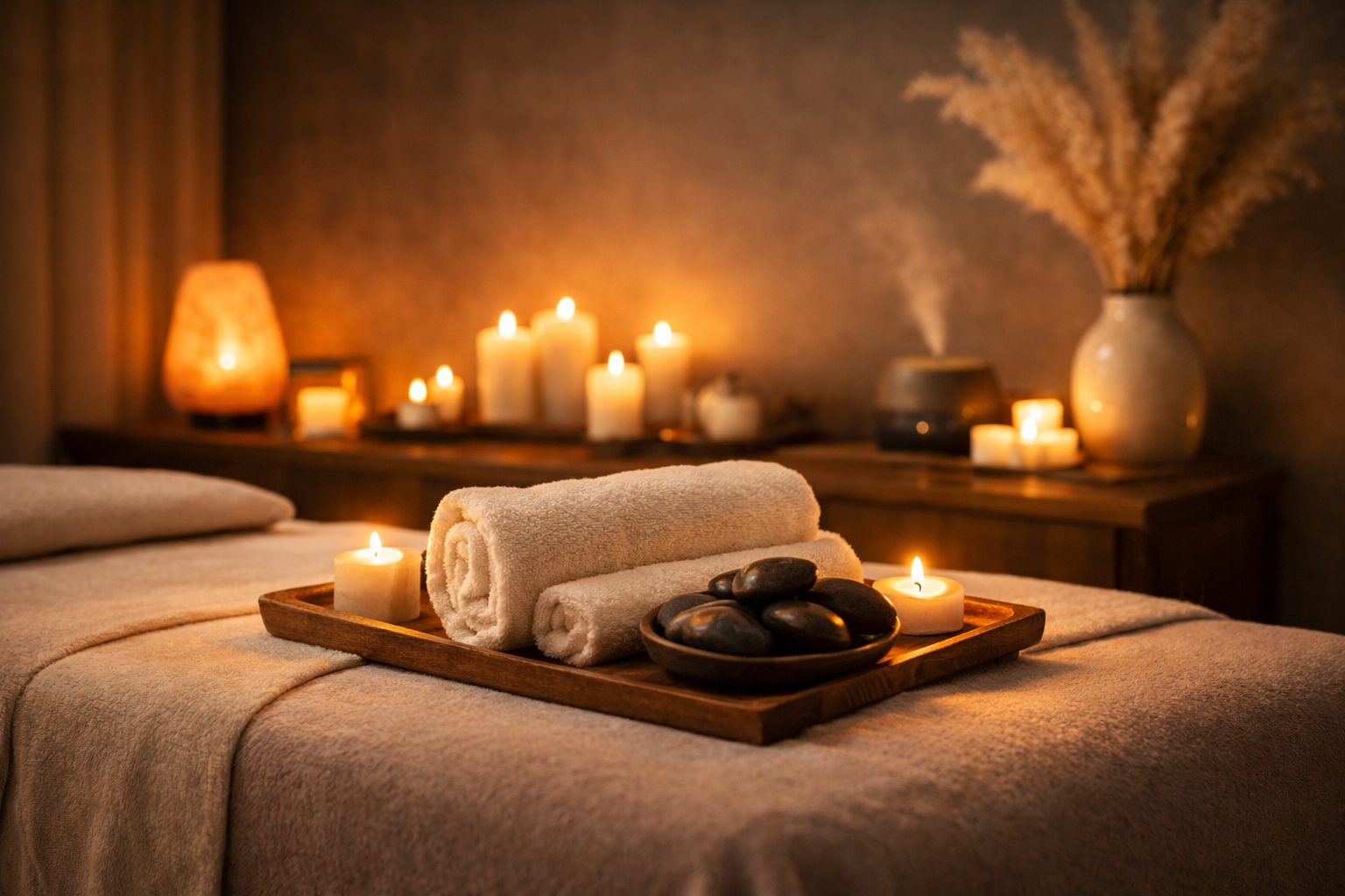 Licensed massage therapy studio at Uniq Massage in McKinney, TX