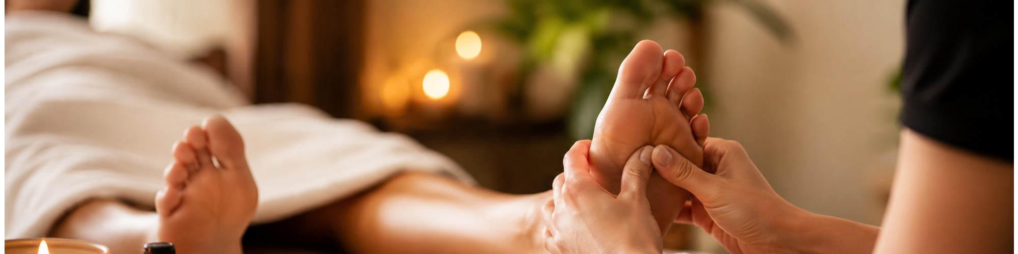 Foot massage at Uniq Massage McKinney TX