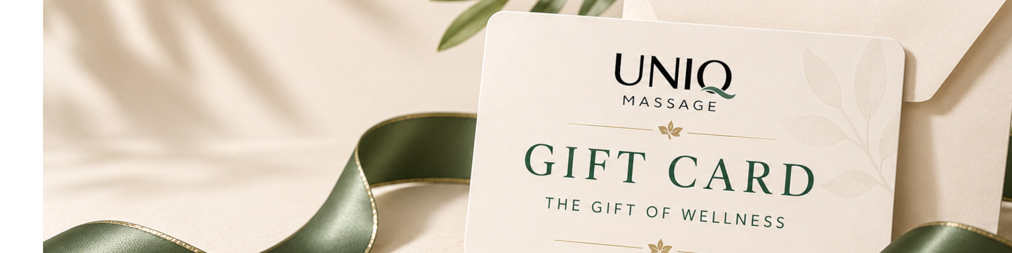 Massage gift cards at Uniq Massage in McKinney, TX