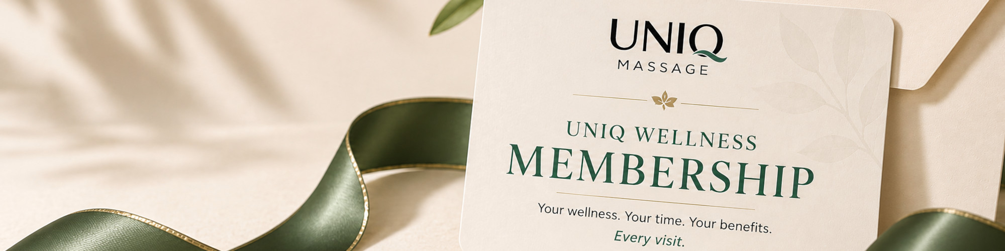Massage memberships at Uniq Massage in McKinney TX